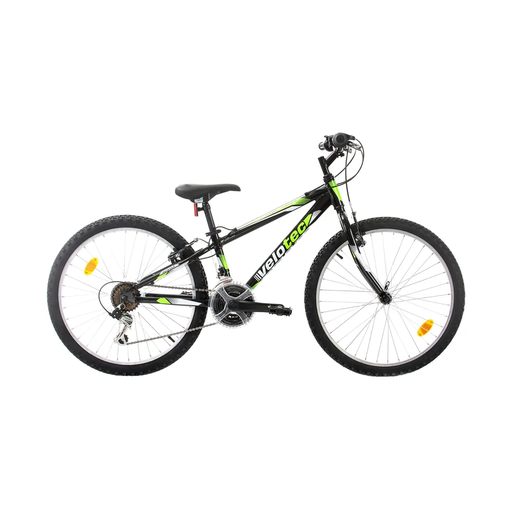 VELOTEC TEMPO 24"  FEKETE/ZÖLD