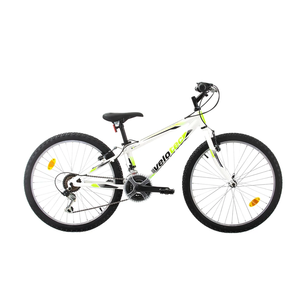 VELOTEC TEMPO 24"  FEHÉR/ZÖLD