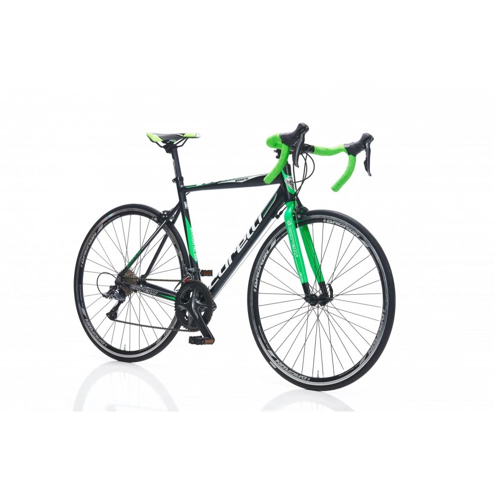 CORELLI Boalva RC200 könnyűvázas országúti kerékpár 54 cm Fekete-Zöld
