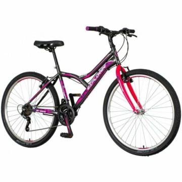 Explorer Daisy 26 MTB kerékpár Grafit-Rózsaszín