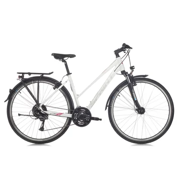 SPRINT CROXER LADY VBR TREK 28" X 480 Fehér fényes-szürkés rózsaszín