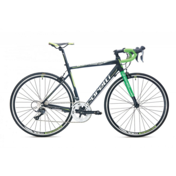 CORELLI Boalva RC100  könnyűvázas országúti kerékpár 54 cm Fekete-Zöld